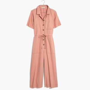 Madewell Wide-Leg Utility Jumpsuit - Size 6
